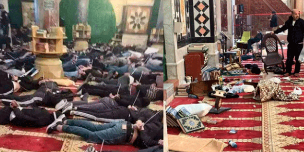 Postallarıyla seccadeye basan İsrail askerine Filistinli kadın öyle bir meydan okudu ki İsrail askerleri ne yapacağını şaşırdı