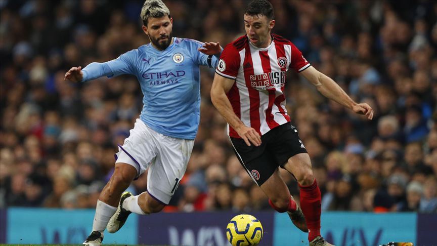 Premier Lig'de Manchester City, Sheffield United'ı 2-0 yendi