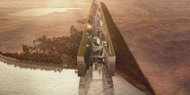 Prens Selman'ın çılgın projesinin maliyeti tam 1 trilyon dolar