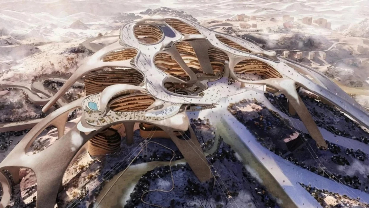 Prensin 500 milyar dolarlık çöle kayak tesisi hayali tehlikeye girdi