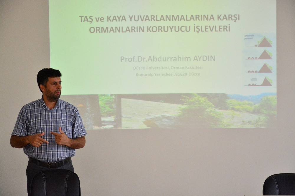 Prof. Dr. Aydın çığdan korunmanın yollarını anlattı 