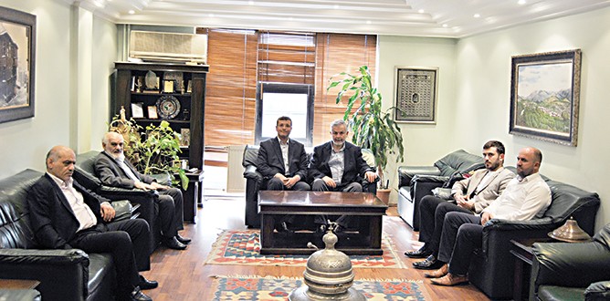 Prof. Dr. Basmacı’dan gazetemize nezaket ziyareti