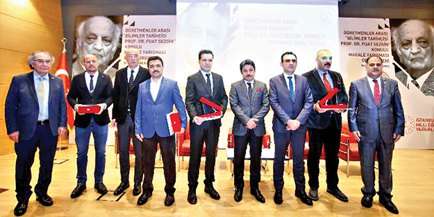 Prof. Dr. Fuat Sezgin makale yarışması ödülleri sahiplerini buldu