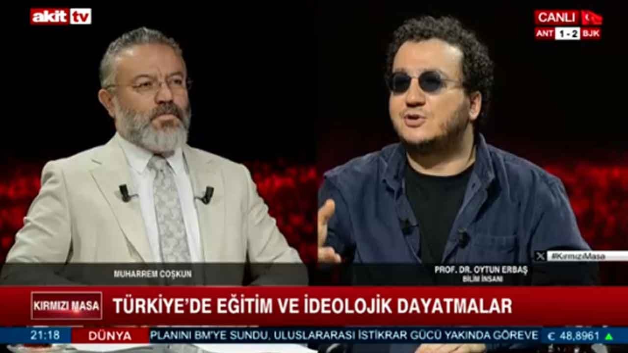 Prof. Dr. Oytun Erbaş Kırmızı Masa'da