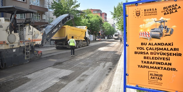 Profesör Tezok Caddesi sil baştan yenileniyor
