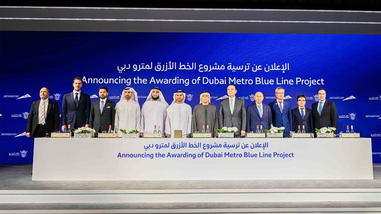 Proje bedeli belli oldu Dubai metro mavi hat projesi Türk devine emanet