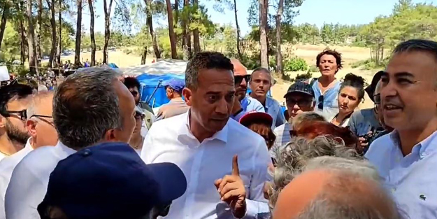 Provokasyona giden CHP'liler ağızlarının payını böyle aldı! Yuhalayıp gönderdiler