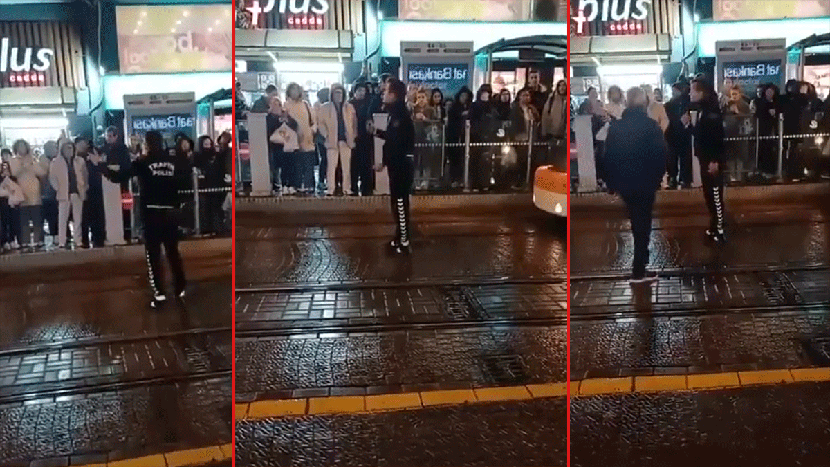 Provokatör Trafik Polisi! Terörsüz Türkiye’den rahatsız olanlar talimatı aldılar