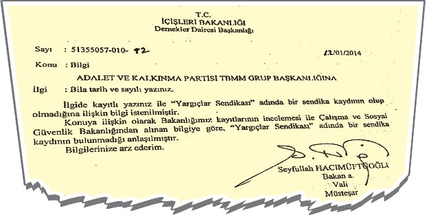 Provokatörün sendikası da korsan çıktı