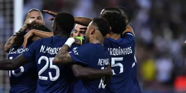 PSG, gol olup yağdı