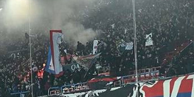 PSG ile Lyon taraftarları kavgaya tutuştu