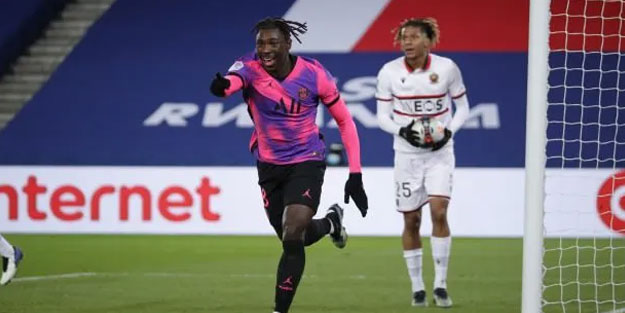 PSG sahasında Nice'i devirdi