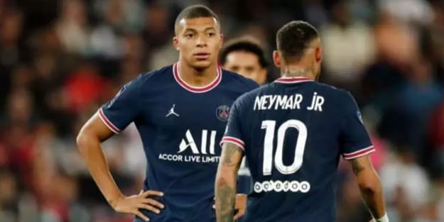 PSG'de Mbappe-Neymar kavgası