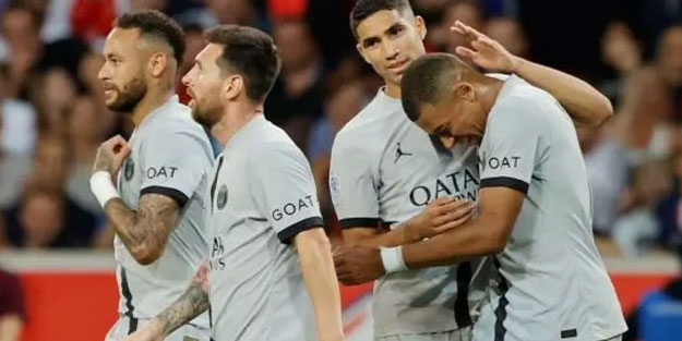 PSG'ye ezip geçti