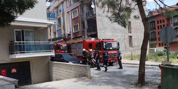 Psikiyatrik tedavi gördüğü iddia edilen kadının evinde yangın