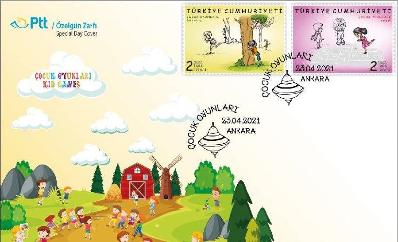 PTT AŞ’den ‘Çocuk Oyunları’ konulu zarf