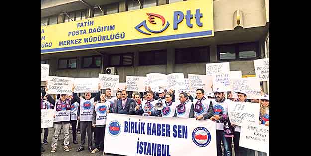 PTT çalışanları 3600 ek gösterge istiyor