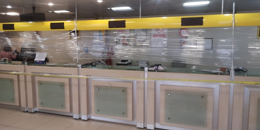 PTT’de korona tedbiri 