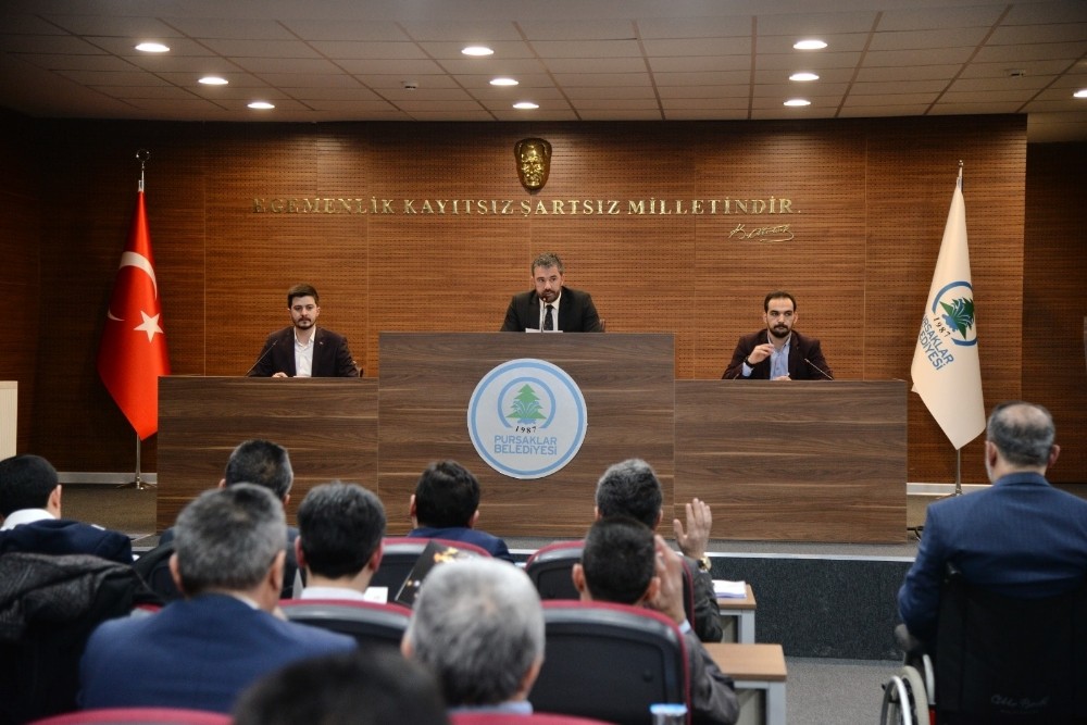Pursaklar Belediye Meclisi yılın ilk toplantısını gerçekleştirdi 