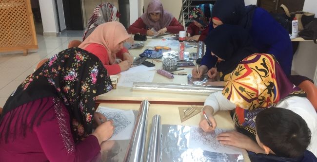 Alüminyum rölyef kursu açıldı