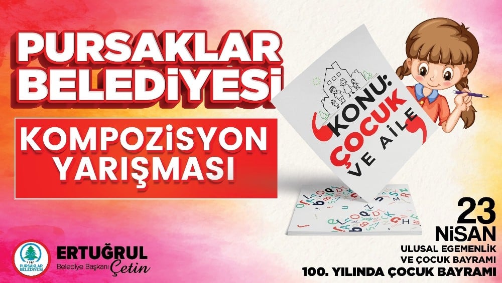 Pursaklar’da “Çocuk ve Aile” temalı kompozisyon yarışması 