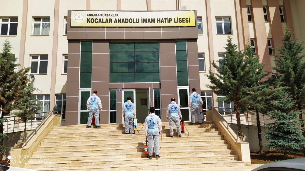 Pursaklar’da okullar sınava hazır 