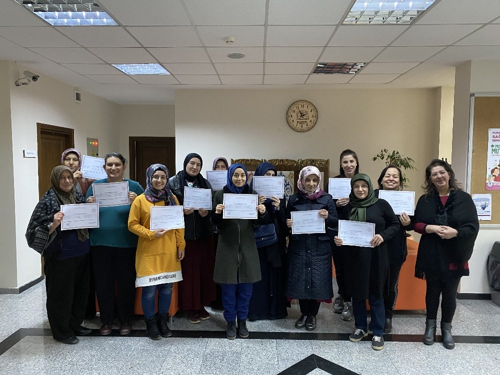 Pursaklar’da sertifika heyecanı 