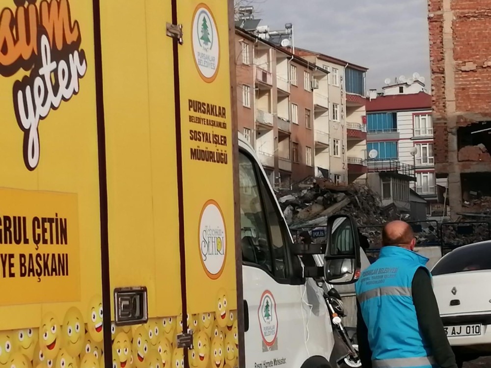 Pursaklar’dan Elazığ’a yardım eli 