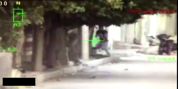 Pusu kuran PKK'lı böyle vuruldu - VİDEO