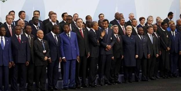 Putin, Erdoğan var diye aile fotoğrafına girmedi!