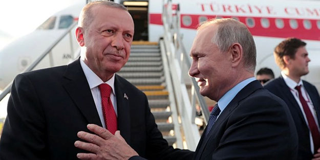 Putin, Erdoğan'ı havalimanından böyle uğurladı