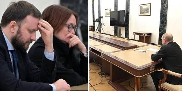 Putin ekonomi kurmaylarıyla bir araya geldi