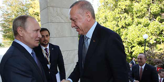 Putin, Erdoğan'ı kapıda karşıladı! İlk sözleri ziyarete damga vurdu: Siz Rusya'ya geldiniz...