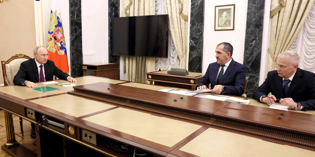 Putin, eski Wagner komutanı ile...