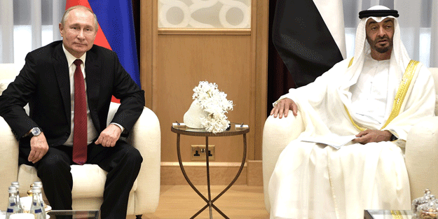 Putin ile Al Nahyan arasında Ukrayna teması