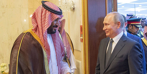 Putin Suudi Arabistan'da!