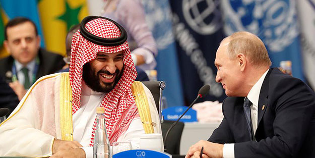 Putin, Suudi Prens Selman'la görüştü