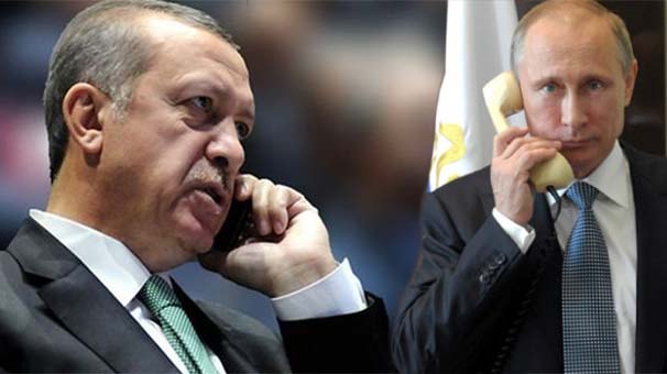Putin ve Erdoğan telefon görüşmesi yaptı