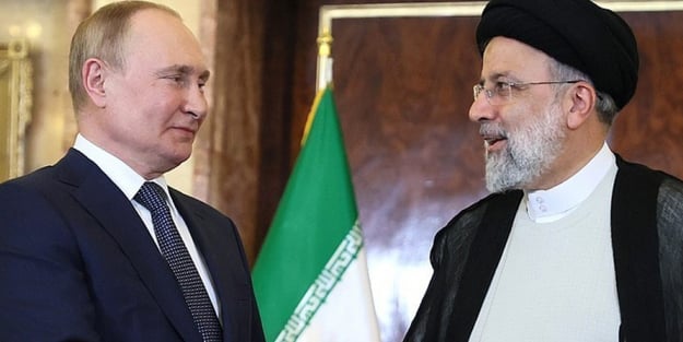 Putin ve Reisi, Rusya-İran ilişkilerini görüştü! Siyasi, ticari ve ekonomik alanlarda işbirliği...