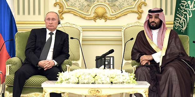 Putin ve Selman birbirine girdi