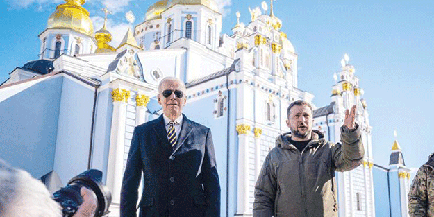 Putin yanıldı! Biden’dan Kiev’e sürpriz ziyaret