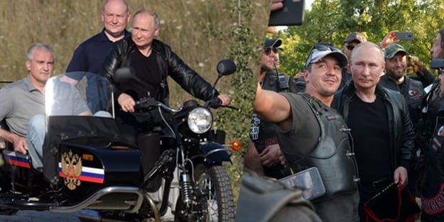 Putin yine şov peşinde! Görenler şaştı kaldı
