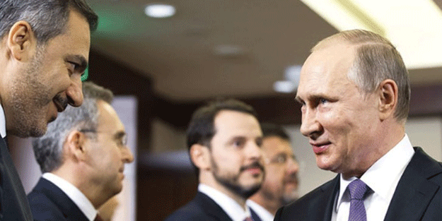 Putin'den Hakan Fidan esprisi