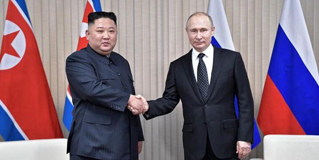 Putin’den Kim Jong-un’a madalya