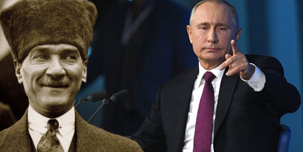 Putin'den Mustafa Kemal açıklaması