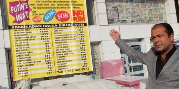 Putin'e inat kampanya yaptı!