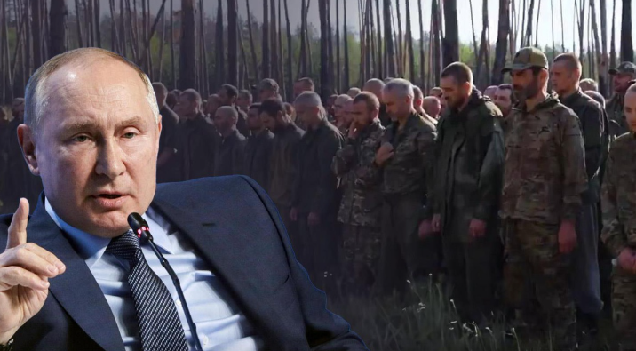 Putin'i küplere bindirecek görüntü: Ukrayna 250 Rus askerini esir aldı