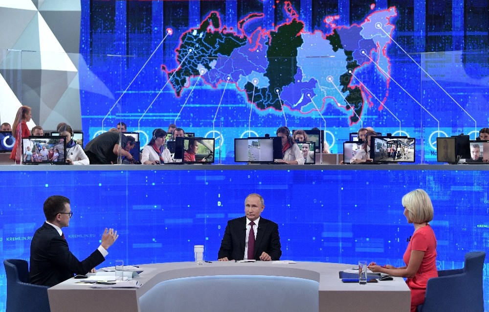 Putin’in ’Direkt Hat’ programına siber saldırı 