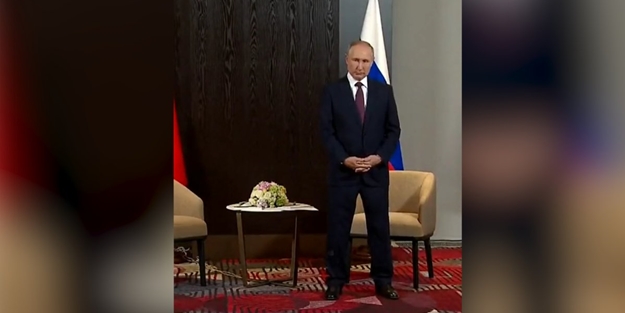 Putin'in Erdoğan'ı beklediği anlar gündem oldu! Bakın ne kadar bekledi