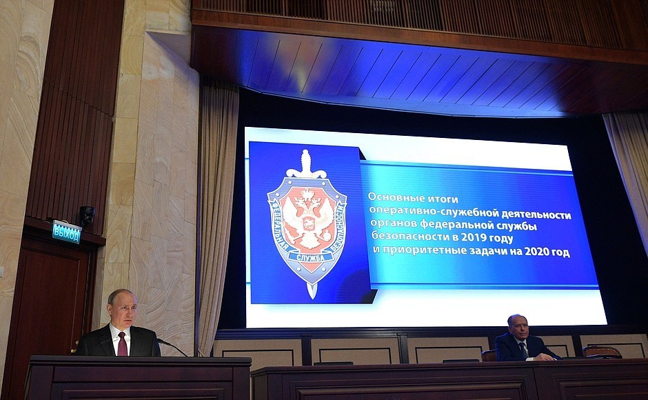 Putin’in Rus istihbaratı toplantısı sırasında FSB’den büyük operasyon 